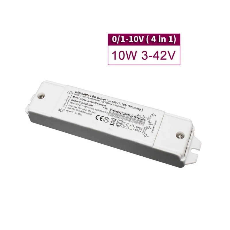 0-10V ลดแสงไดร์เวอร์ LED คงที่ในปัจจุบัน