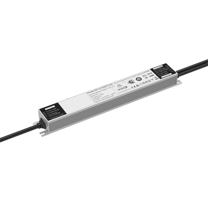 ไดร์เวอร์ LED หรี่แสงได้ DALI CCT แรงดันไฟฟ้าคงที่ 100W