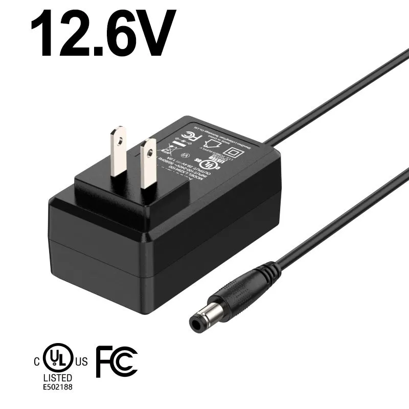 อะแดปเตอร์จ่ายไฟสกู๊ตเตอร์ไฟฟ้าแบบติดผนัง 12.6v 2A