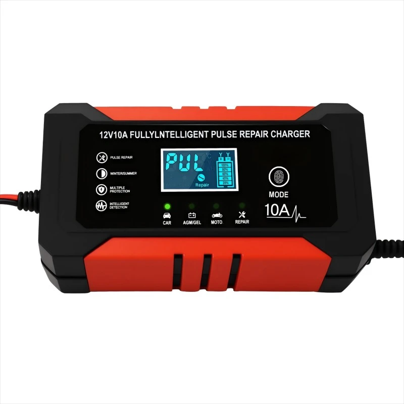 เครื่องชาร์จแบตเตอรี่อัจฉริยะอเนกประสงค์ 12V 10A