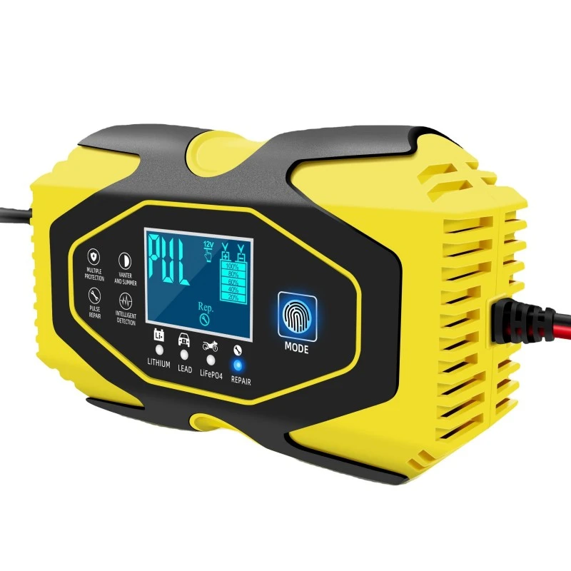 เครื่องชาร์จแบตเตอรี่รถยนต์รถจักรยานยนต์ 12V 24V