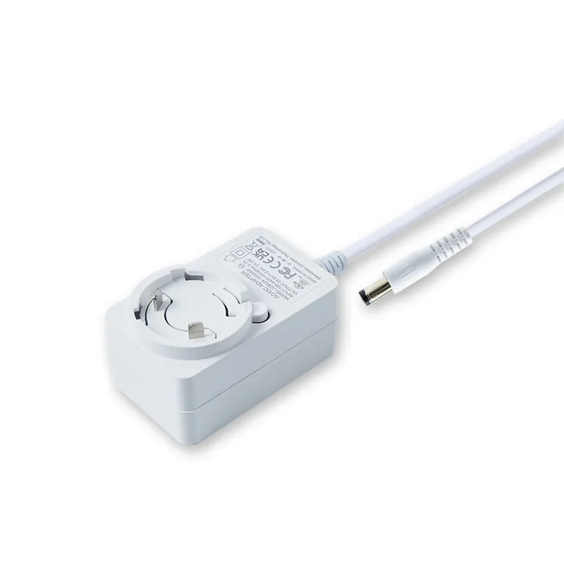 อะแดปเตอร์แปลงไฟปลั๊กแบบถอดเปลี่ยนได้ 12V 2A