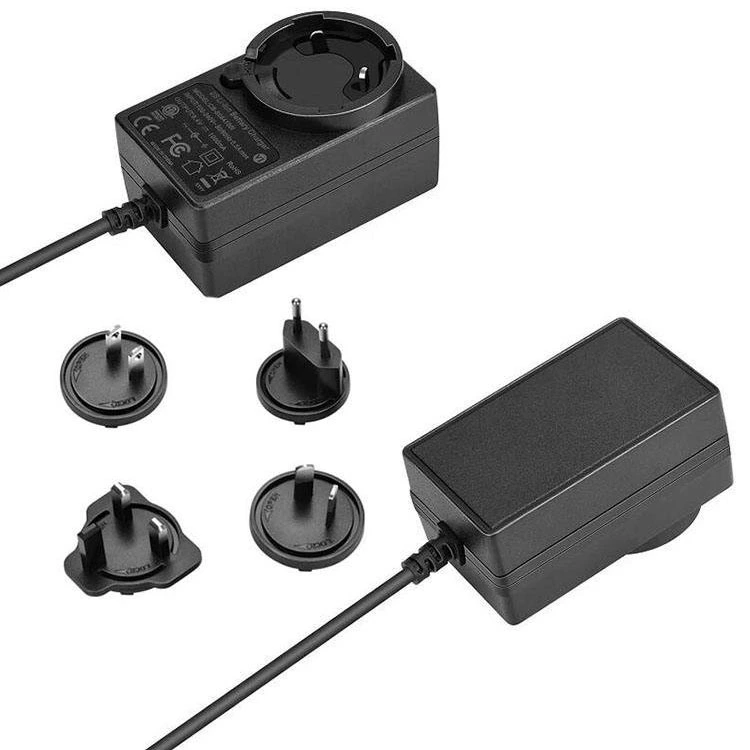 อะแดปเตอร์แปลงไฟ 12V 2A แบบเปลี่ยนได้