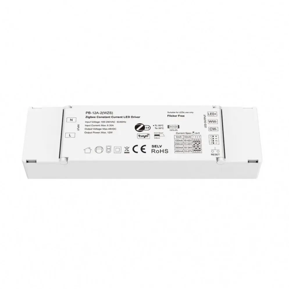 ไดร์เวอร์ LED หรี่แสงได้ TUYA Zigbee CCT 12W