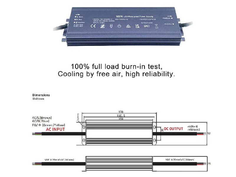 ไดร์เวอร์ LED Starwell IP67 สำหรับระบบแสงสว่างกลางแจ้งของคุณ