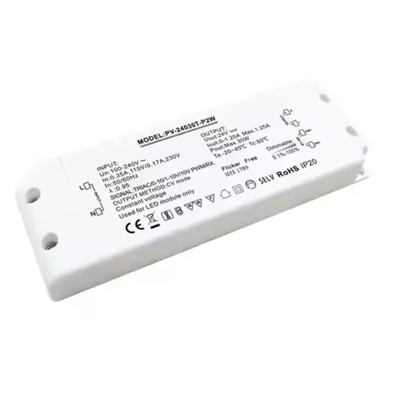 เหตุใดไดรเวอร์ LED Triac Dimming แรงดันไฟฟ้าคงที่ 30W จึงเป็นตัวเลือกที่เหมาะสมที่สุดสำหรับโซลูชันระบบไฟส่องสว่างสมัยใหม่