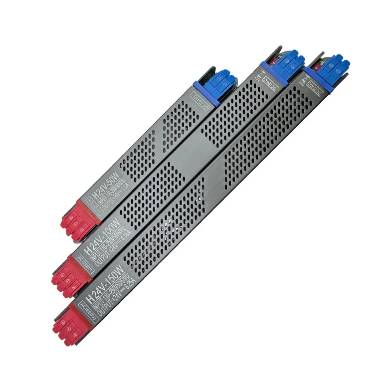 แหล่งจ่ายไฟไดร์เวอร์ LED อลูมิเนียม 24V