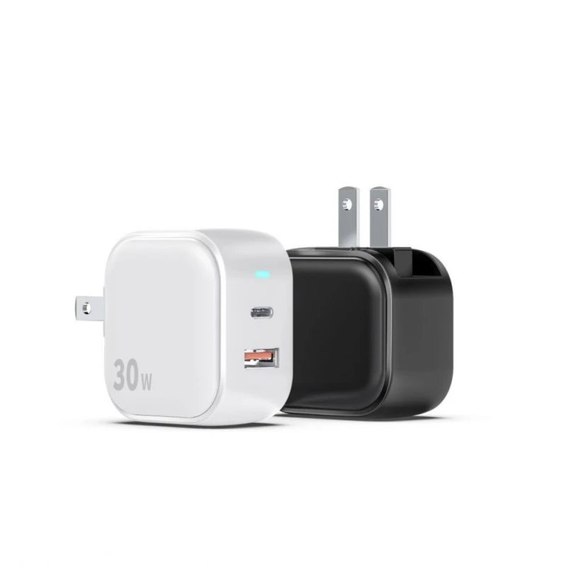 ที่ชาร์จเร็ว 30WPD พร้อม USB-A และ USB-C