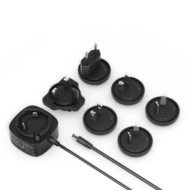 อะแดปเตอร์แปลงไฟปลั๊กแบบถอดเปลี่ยนได้ 5V 2.5A