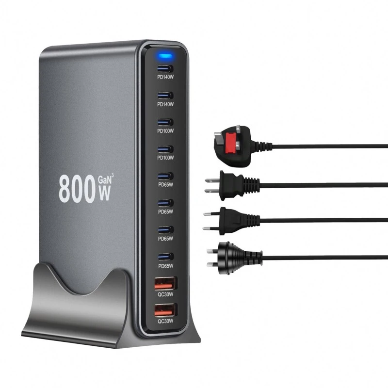 เครื่องชาร์จ PD บนเดสก์ท็อป 800W
