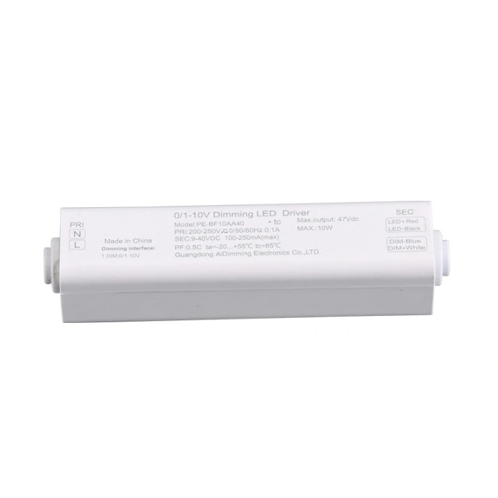 ไดร์เวอร์ LED ลดแสง 0-10V 1-10V คงที่ในปัจจุบัน